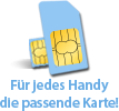 Zur SIM-Karten Info