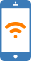 Icon WLAN-Smartphone